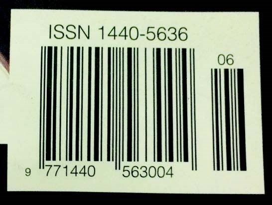 Standard ISSN Barcode