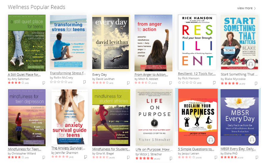 Wheelers Books’ ePlatform digital wellness collection