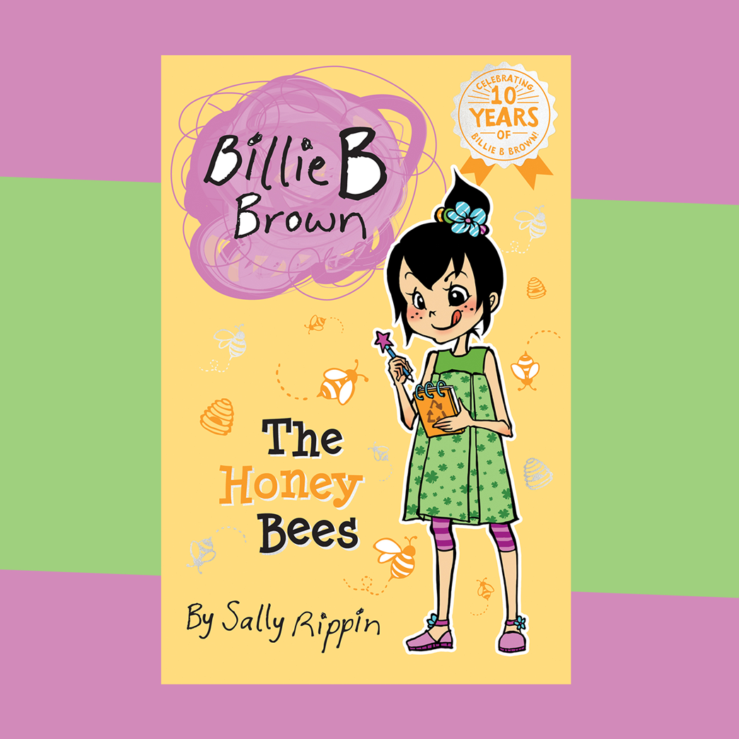 Book cover: The honey bees by Sally Rippin