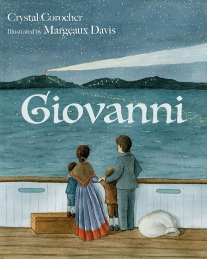 The cover of Crystal Corocher's new book: Giovanni