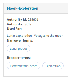 Moon--Exploration Example