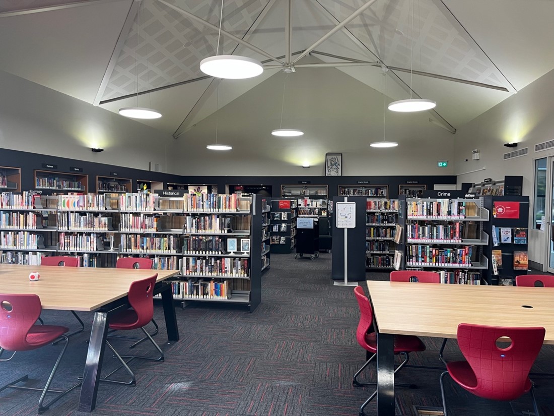 The library at The King's School