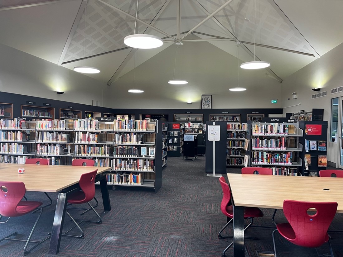 The library at The King's School