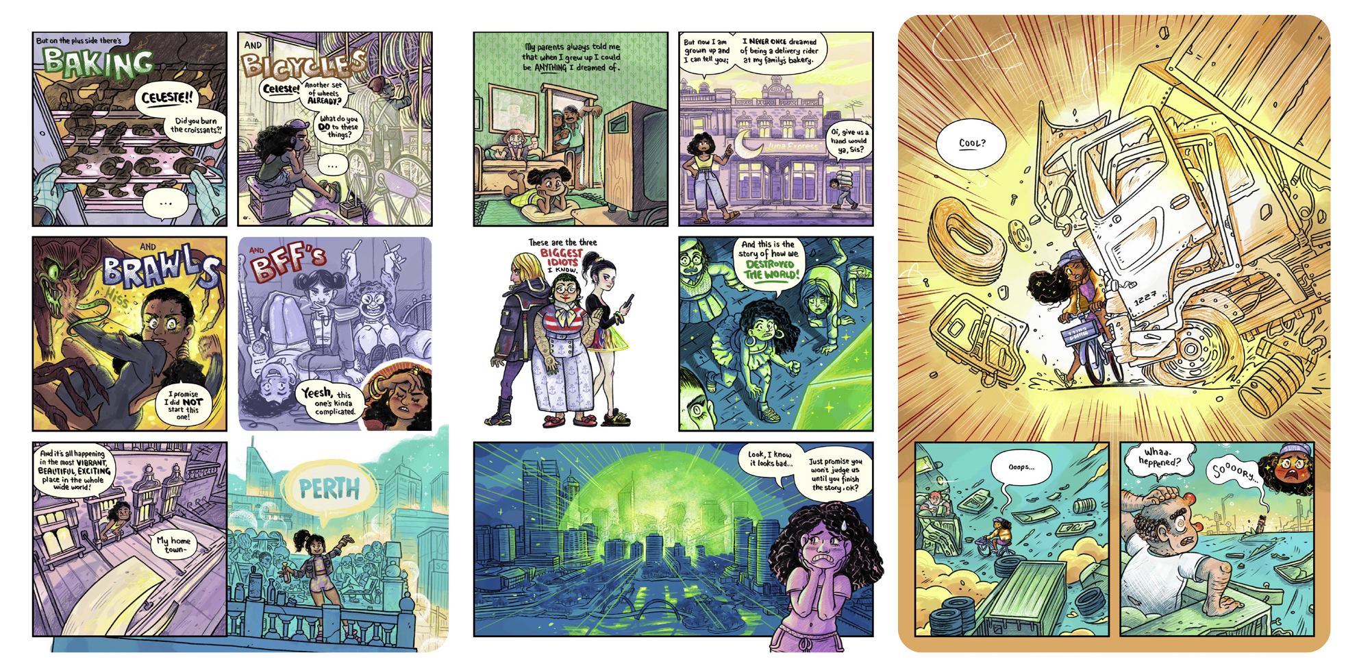 Pages from Luna Express by Campbell Whyte